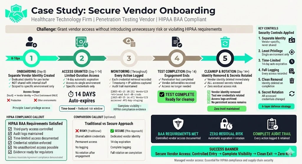 Vendor onboarding