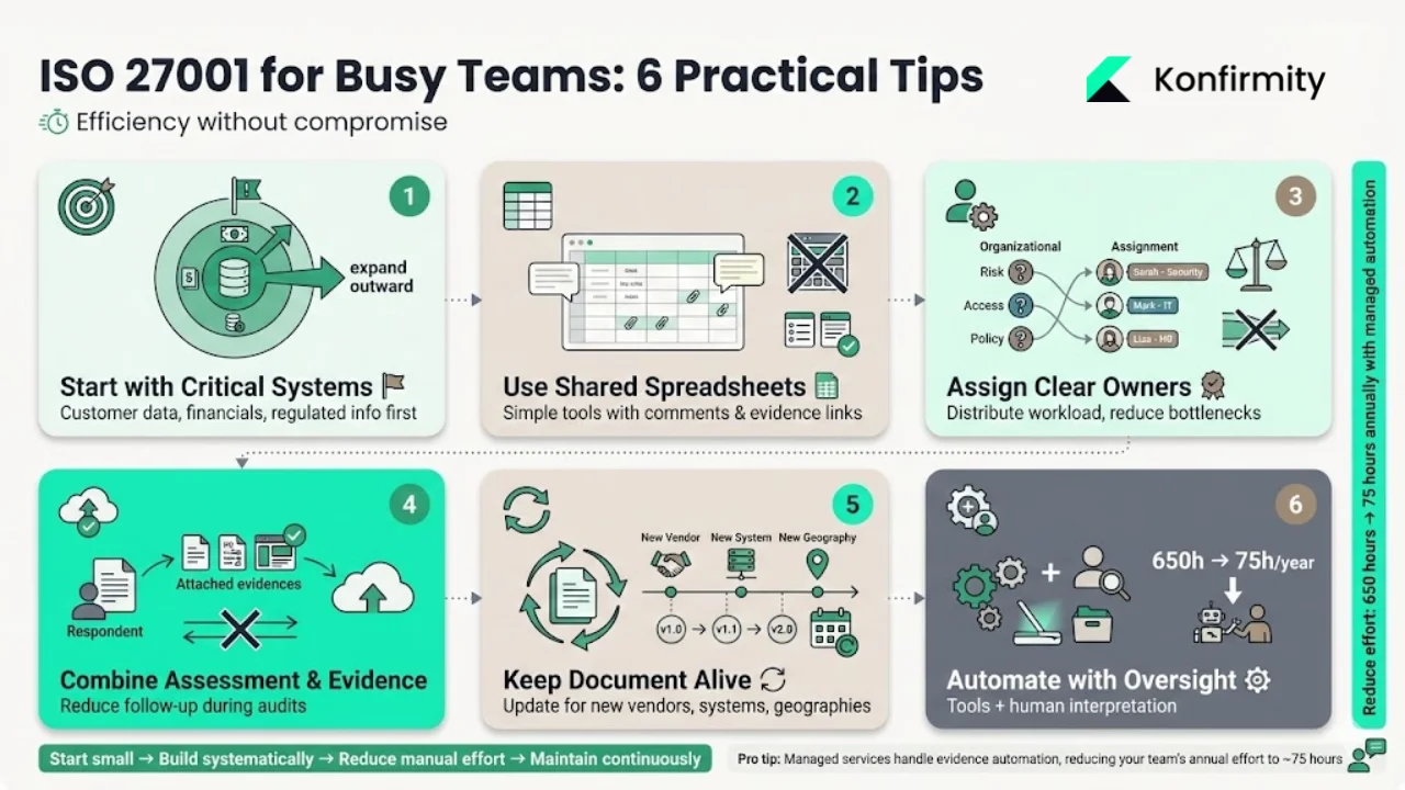 Tips for busy teams