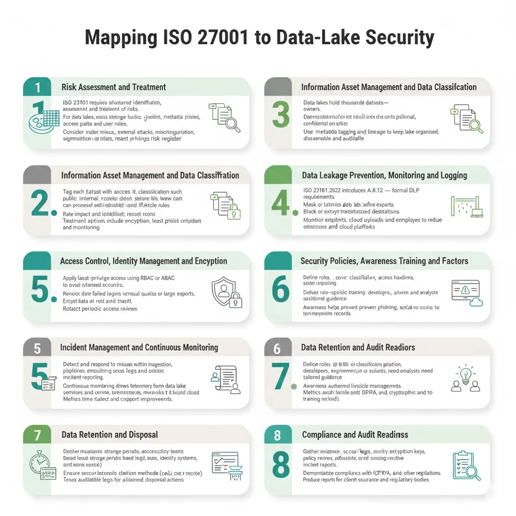 Mapping ISO 27001 to Data‑Lake Security