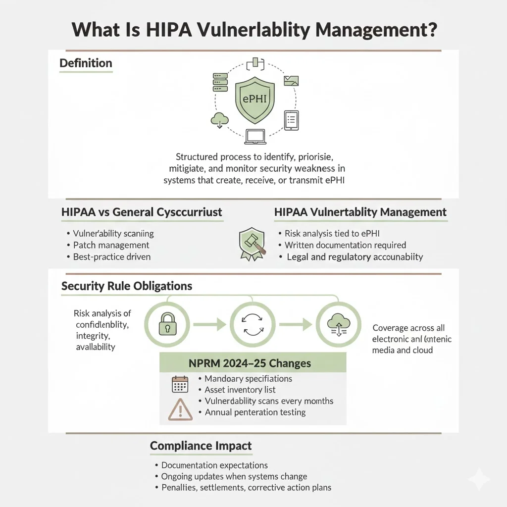 What Is HIPAA Vulnerability Management?