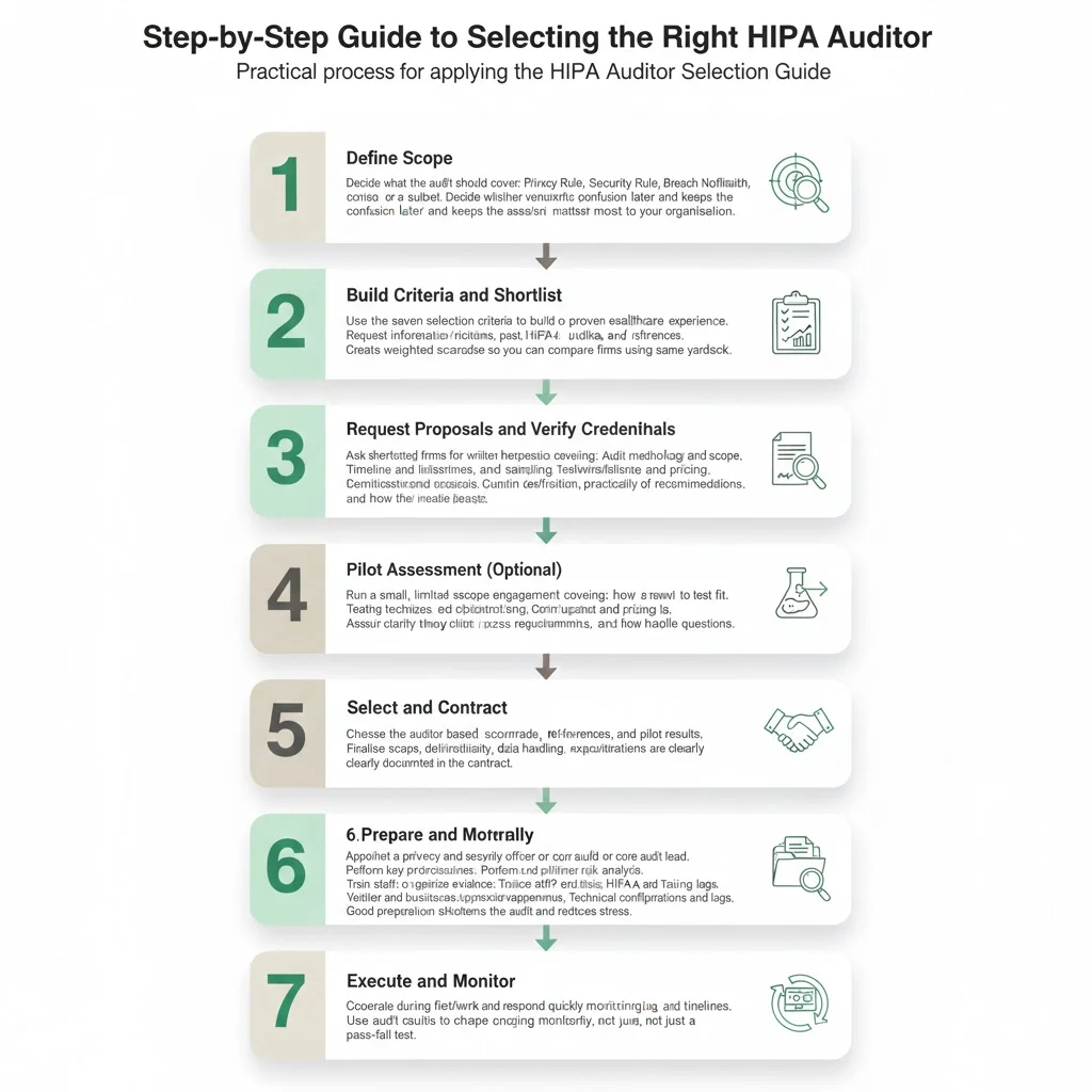 Step‑by‑Step Guide to Selecting the Right HIPAA Auditor
