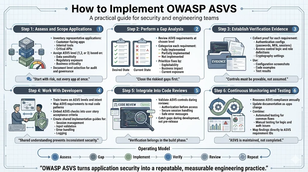 How to Implement OWASP ASVS in Your Organization