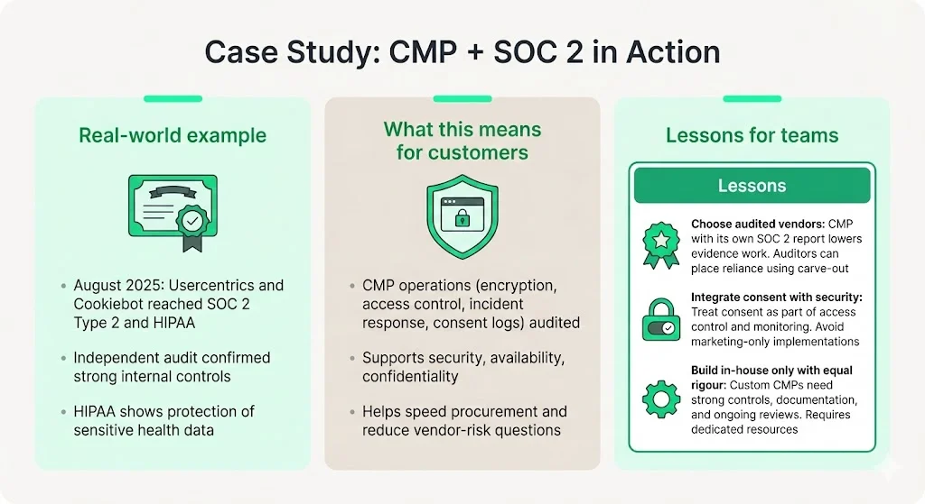 Case Study: CMP + SOC 2 in Action