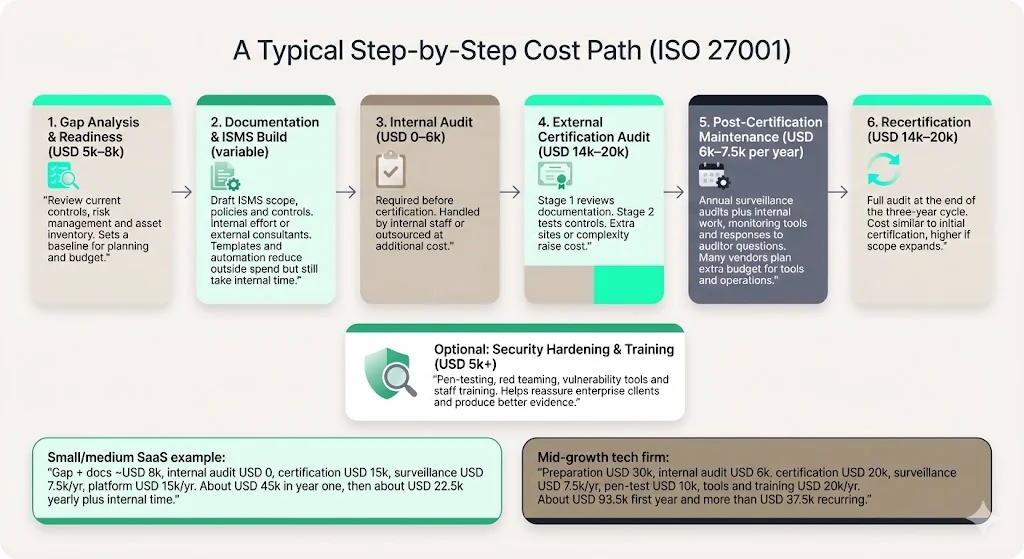 A Typical Step‑by‑Step Cost Journey