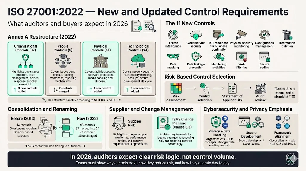 New and Updated Control Requirements