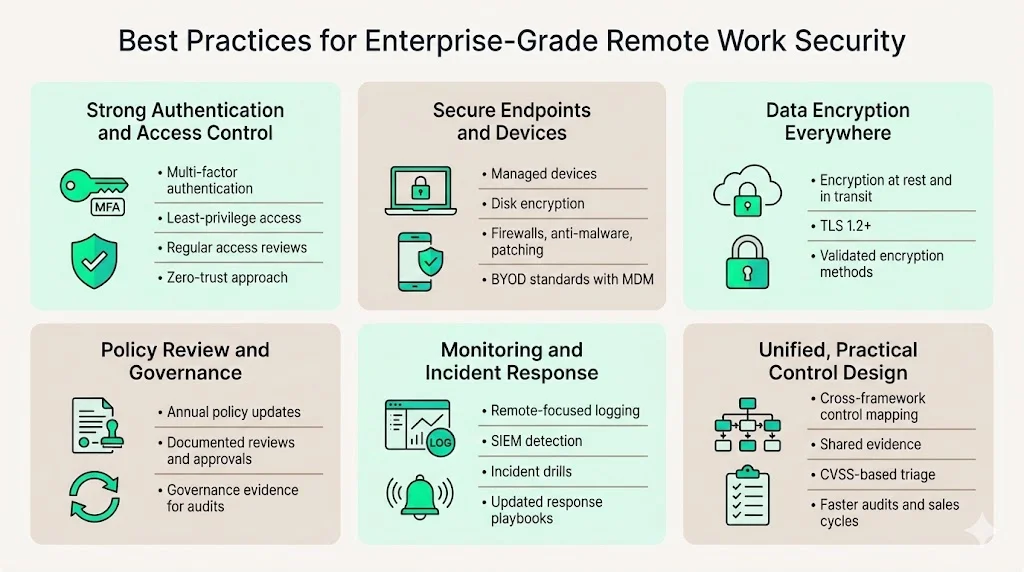 Best Practices for Enterprise‑Grade Remote Work Security