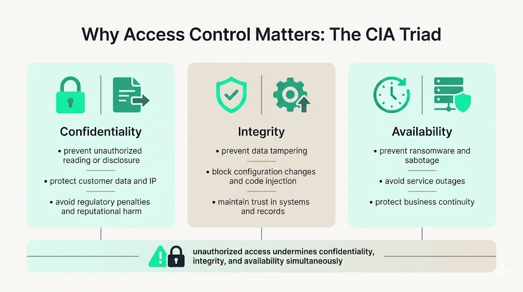 Why It Matters—Link to Core Security Goals (CIA Triad)