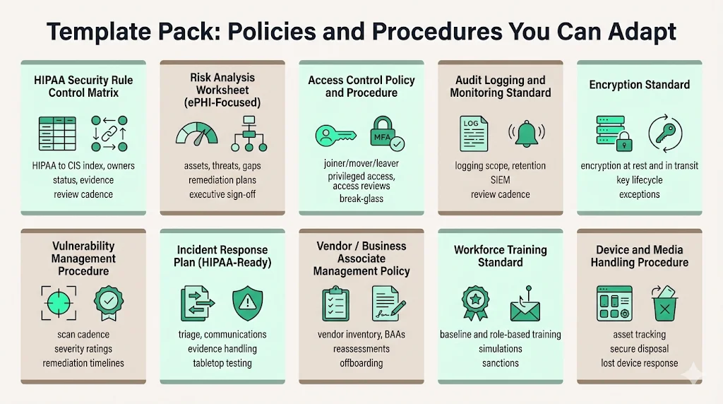 Template pack: policies and procedures you can adapt