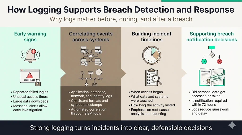 How Logging Supports Breach Detection and Response