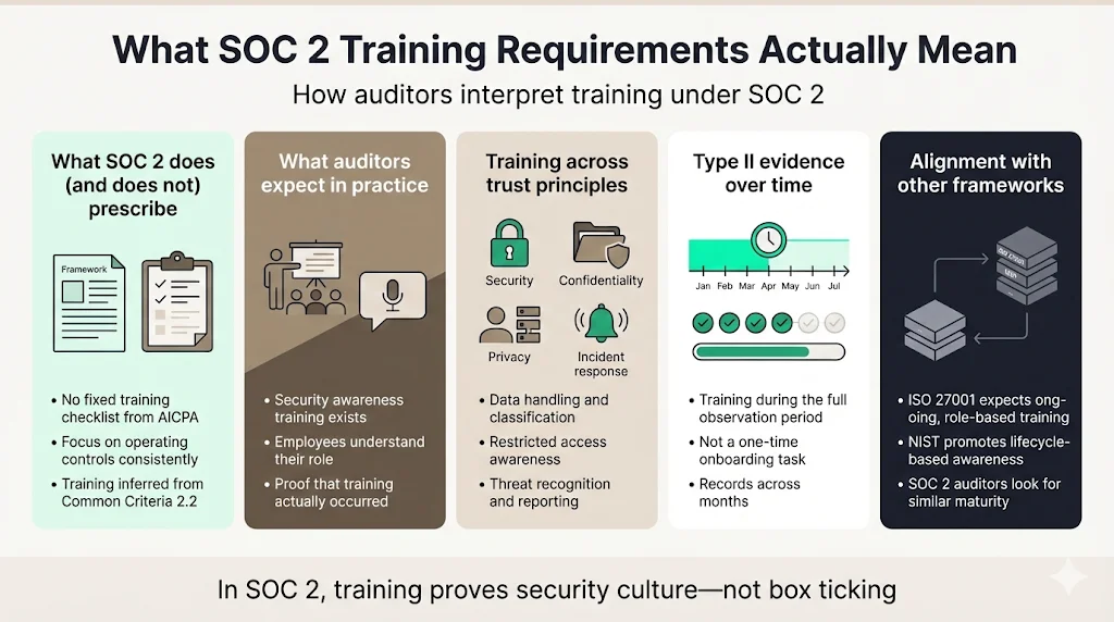 What “SOC 2 Training Requirements” Actually Means