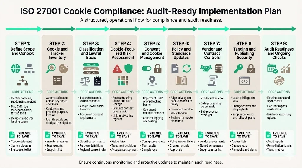 Key steps: an audit‑ready implementation plan