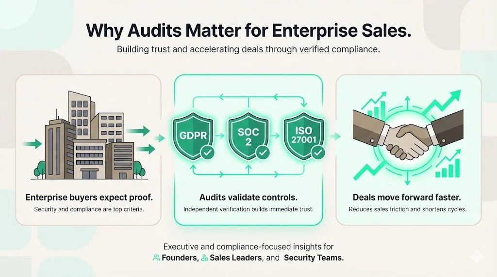 Why audits matter for enterprise sales