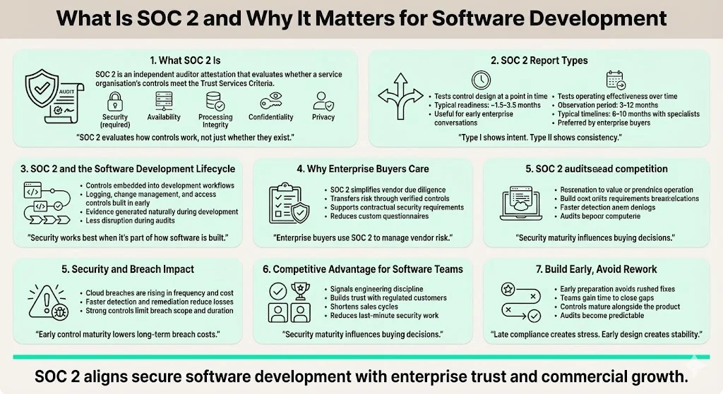 What is SOC 2 and why it matters for software development