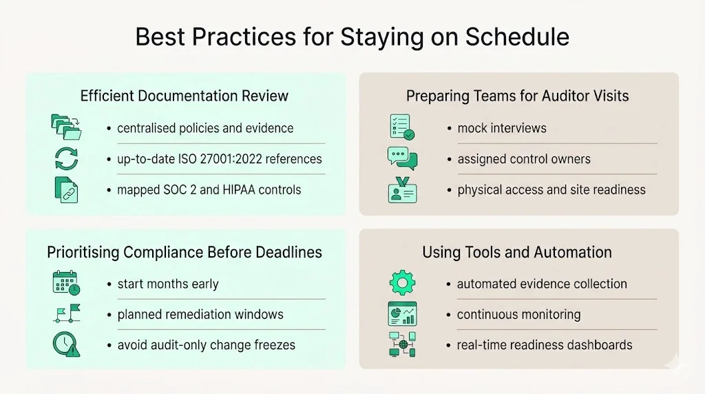 Best Practices for Staying on Schedule