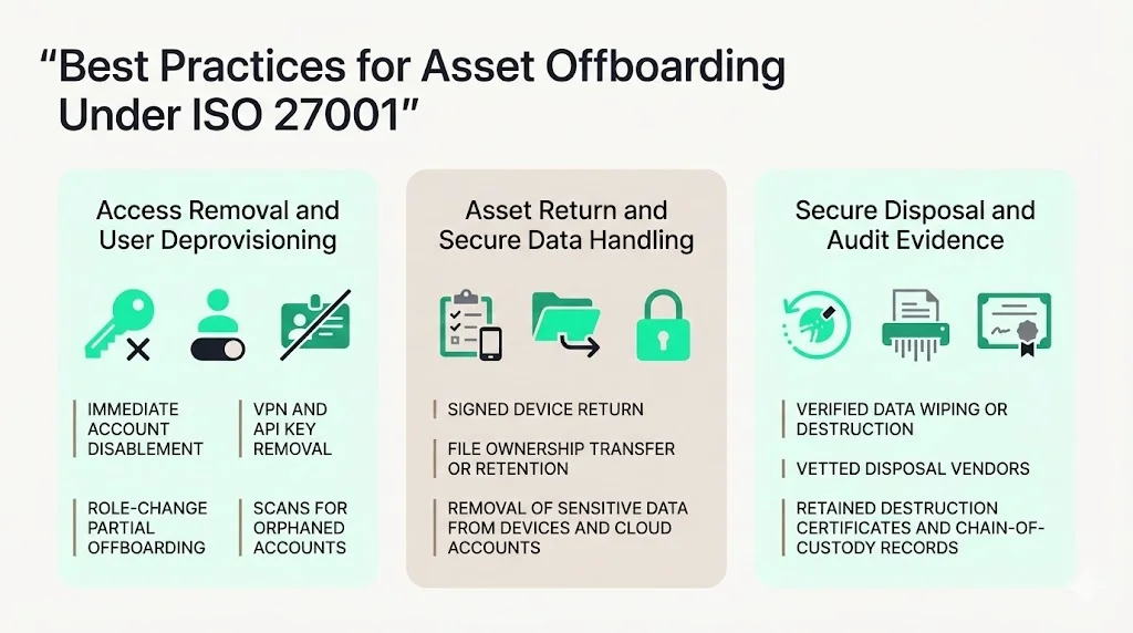 Best Practices for Asset Offboarding Under ISO 27001