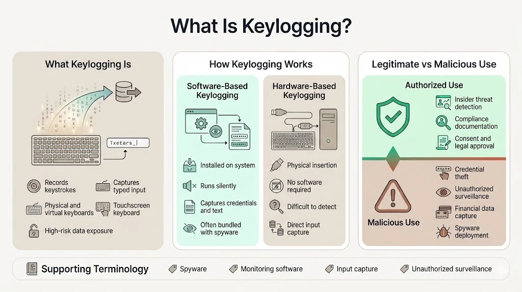 What is Keylogging?
