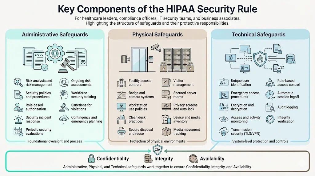 Key Components of the Security Rule