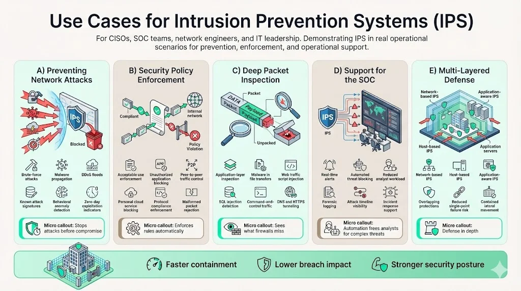 Use Cases for IPS Systems