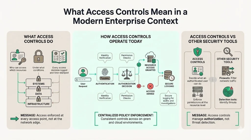 What Access Controls Mean in a Modern Enterprise Context