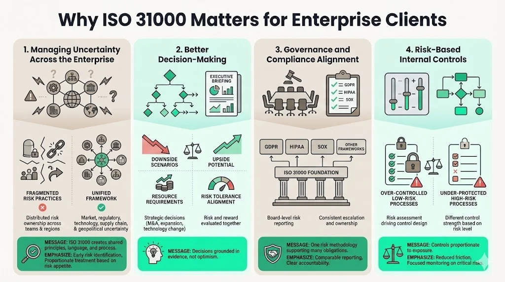 Why ISO 31000 Matters for Enterprise Clients