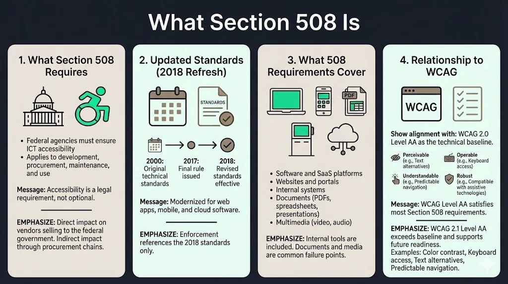 What Section 508 Is