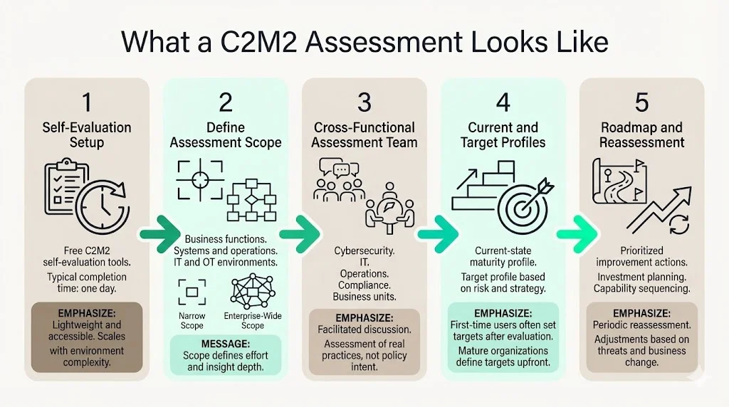 What a C2M2 Assessment Looks Like