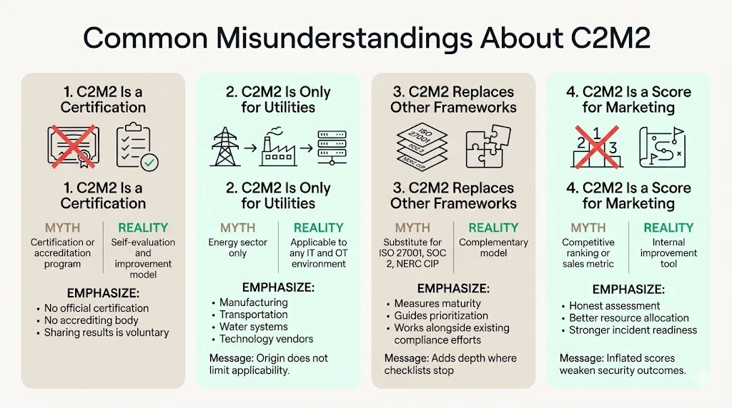 Common Misunderstandings About C2M2