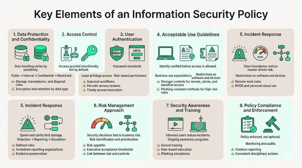 Key Elements of an Information Security Policy