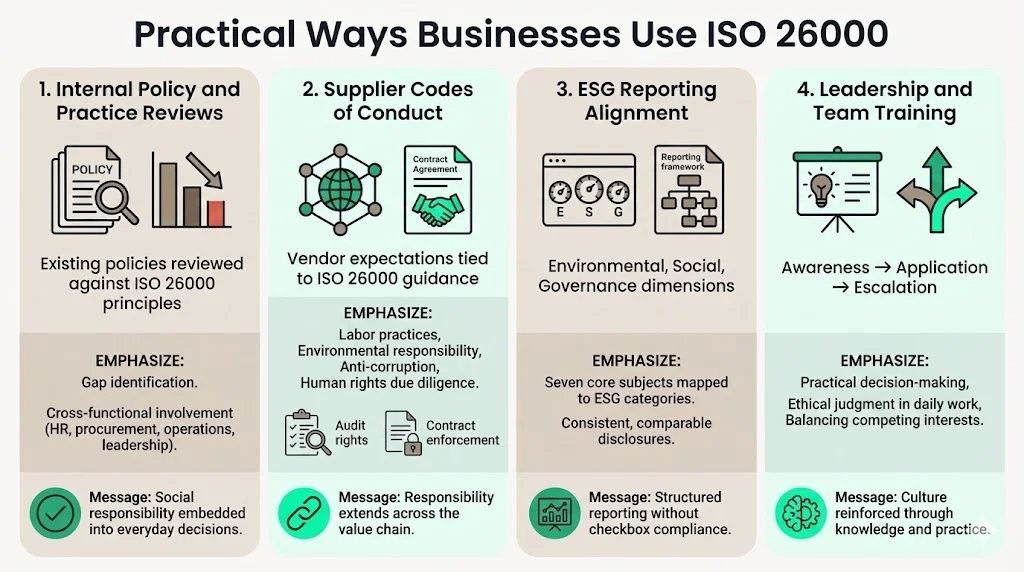 Practical Ways Businesses Use ISO 26000
