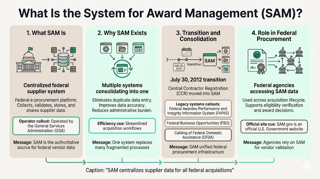 What is the System for Award Management?