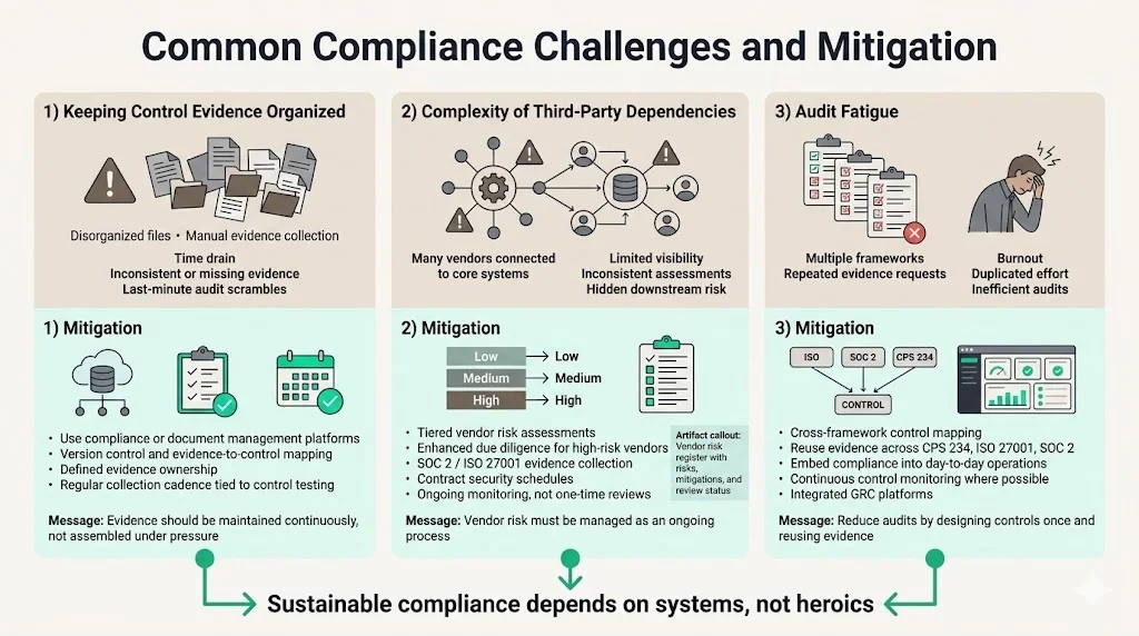 Common Compliance Challenges and Mitigation