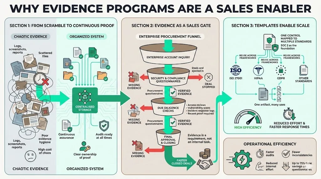 Why evidence programs are a sales enabler
