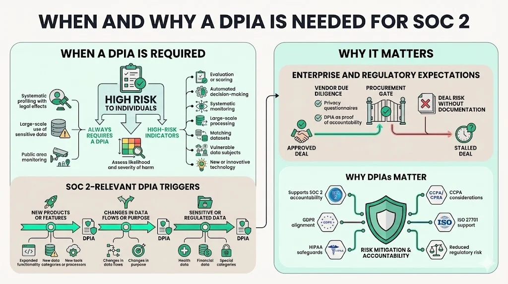When and Why a DPIA Is Needed for SOC 2