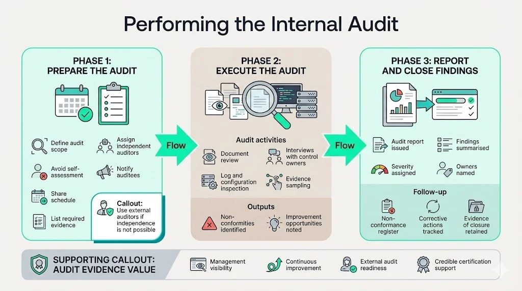 Performing the Internal Audit