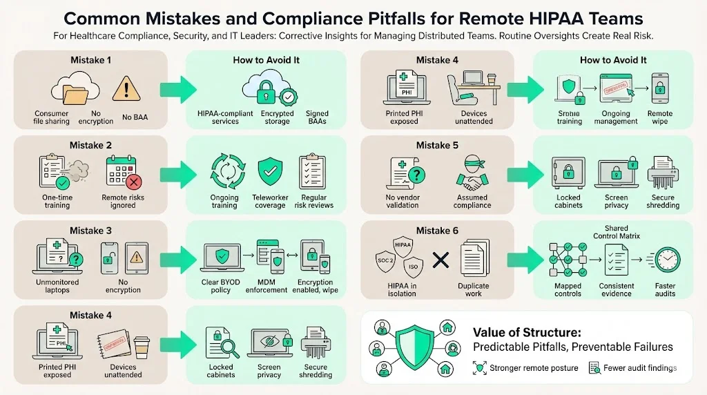 Common Mistakes and Compliance Pitfalls