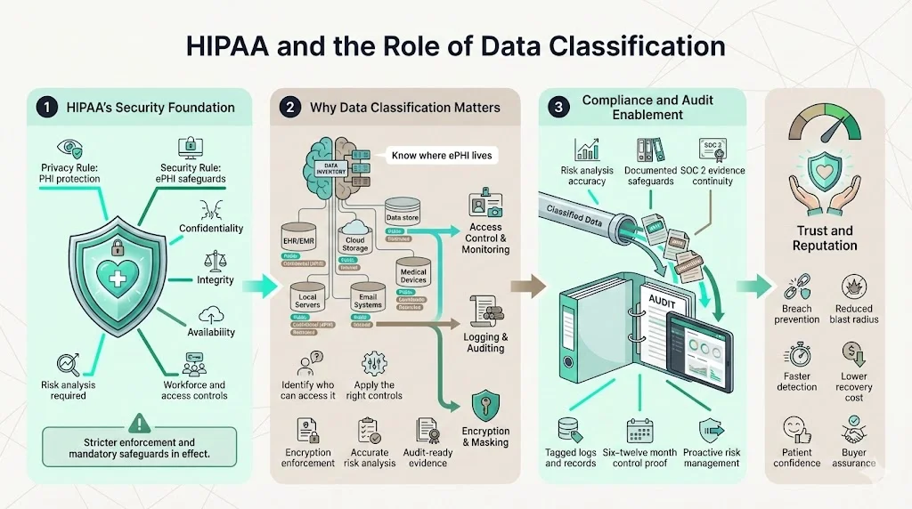 HIPAA and the role of data classification