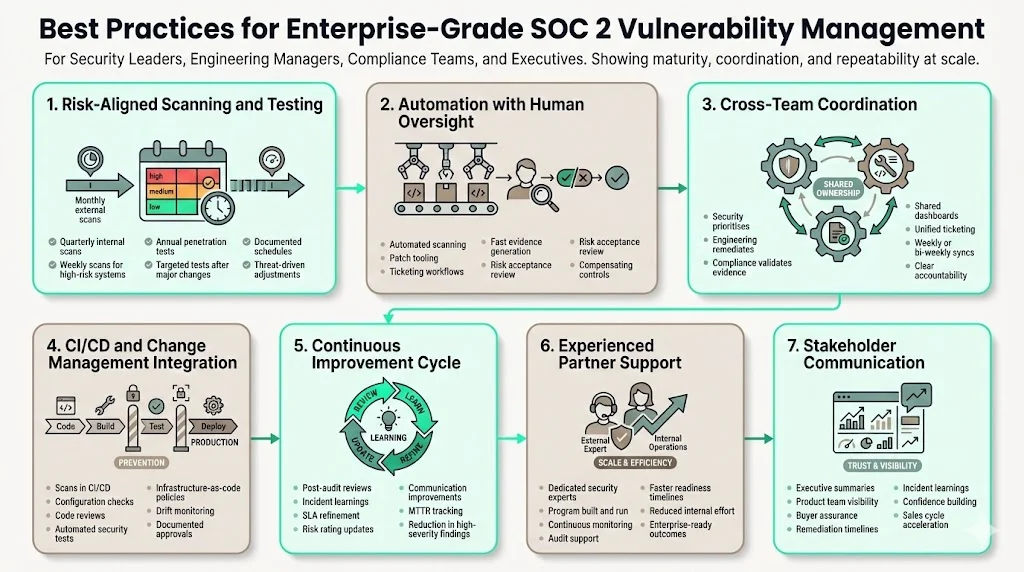 Best Practices for Enterprise‑Grade SOC 2 Vulnerability Management
