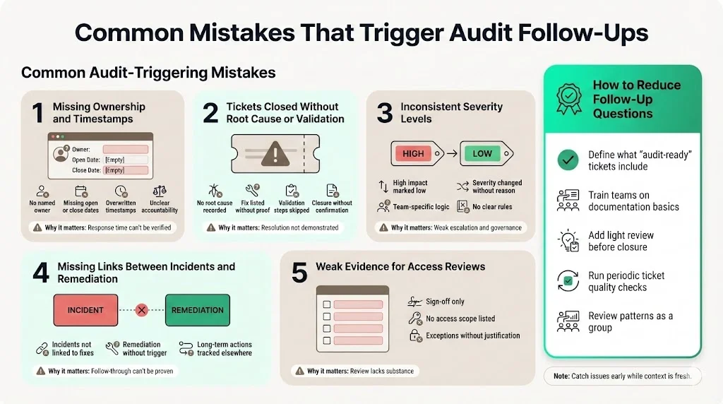 Common Mistakes That Trigger Audit Follow‑Ups