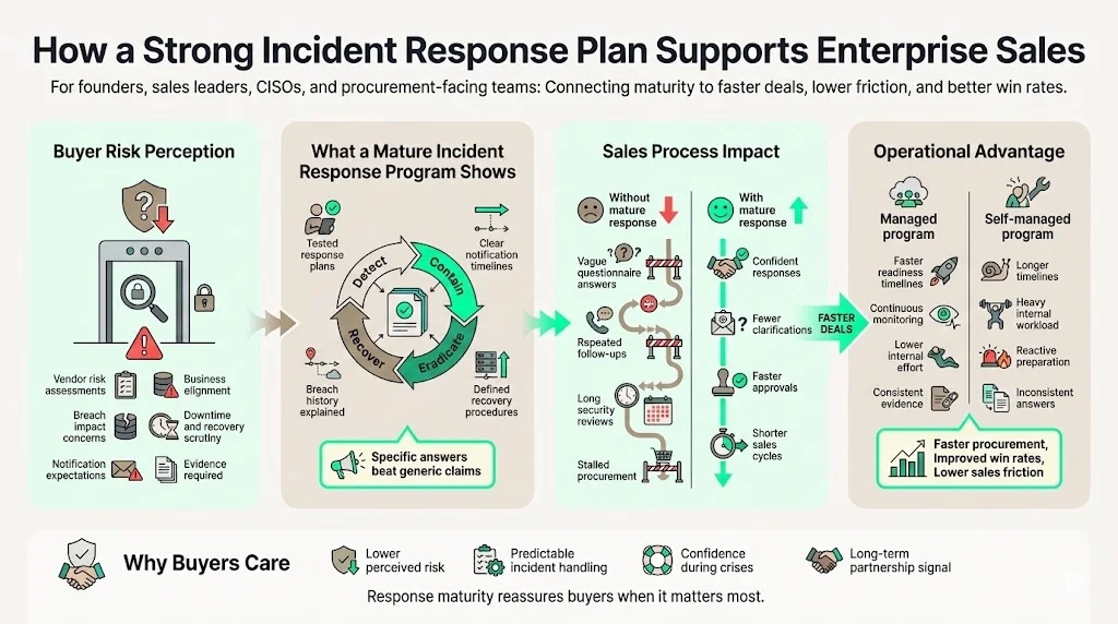 How a strong incident response plan supports enterprise sales