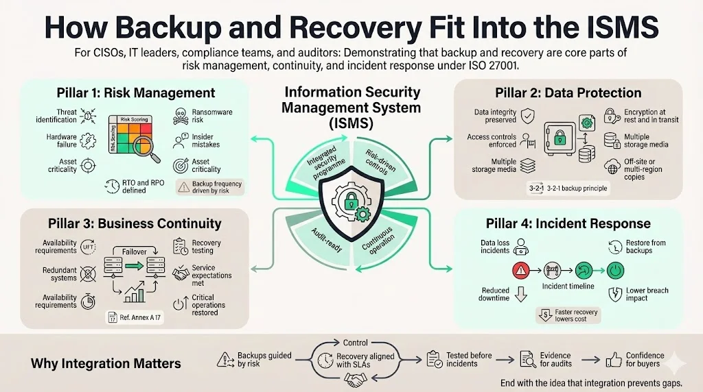 How Backup & Recovery Fit Into the ISMS
