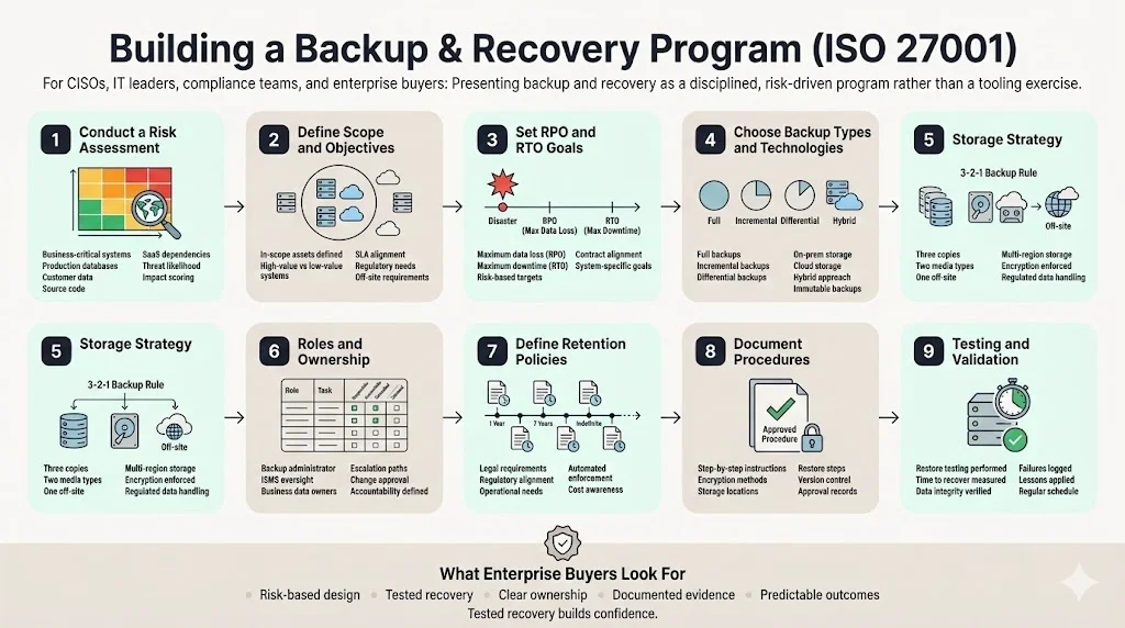 Building a Backup & Recovery Program