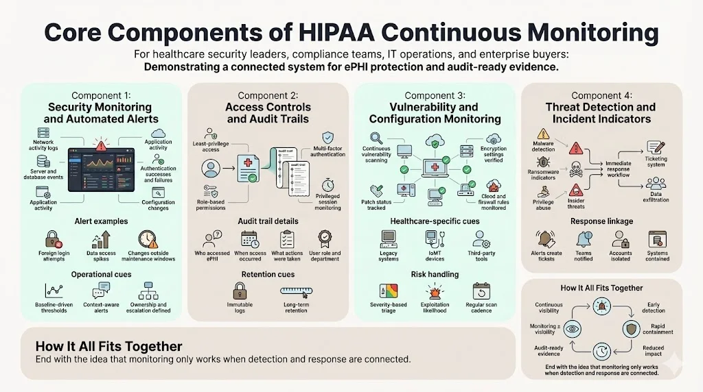 Core Components of HIPAA Continuous Monitoring