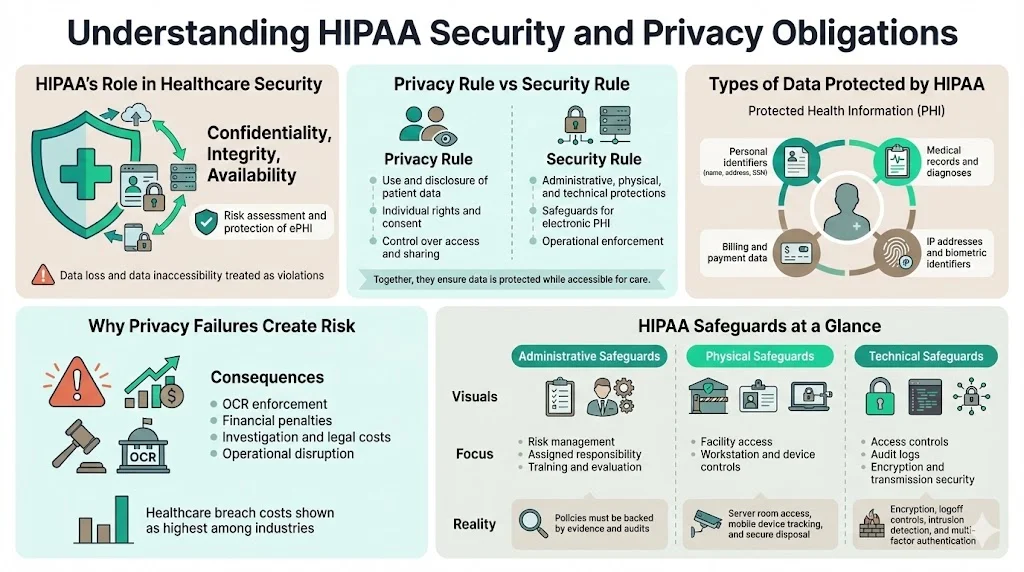 Understanding HIPAA Security and Privacy Obligations