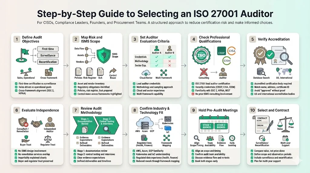 Step‑by‑Step Guide to Selecting an ISO 27001 Auditor