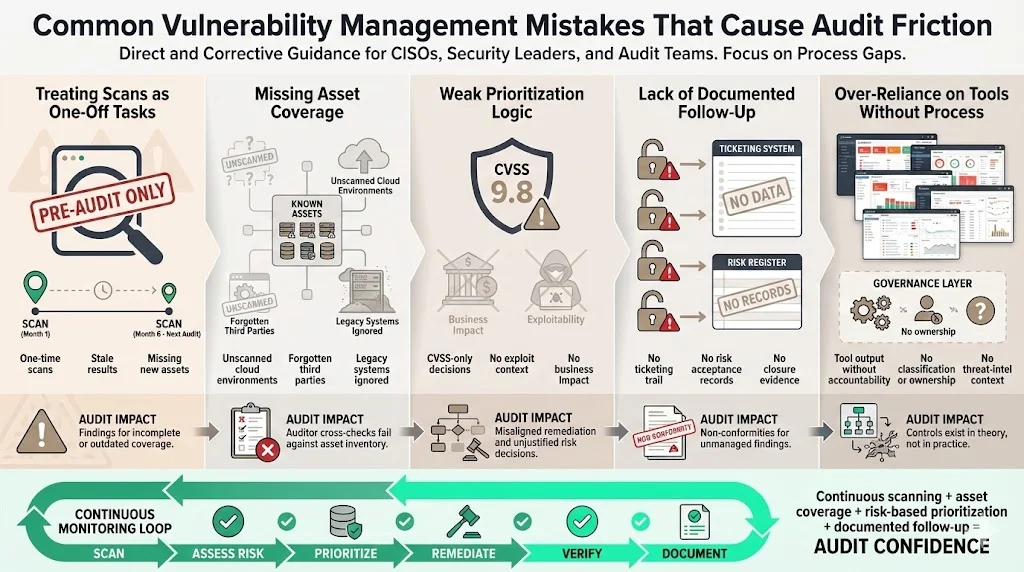 Common Mistakes That Cause Audit Friction