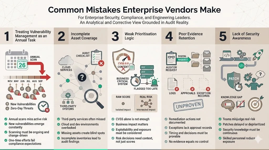 Common mistakes enterprise vendors make
