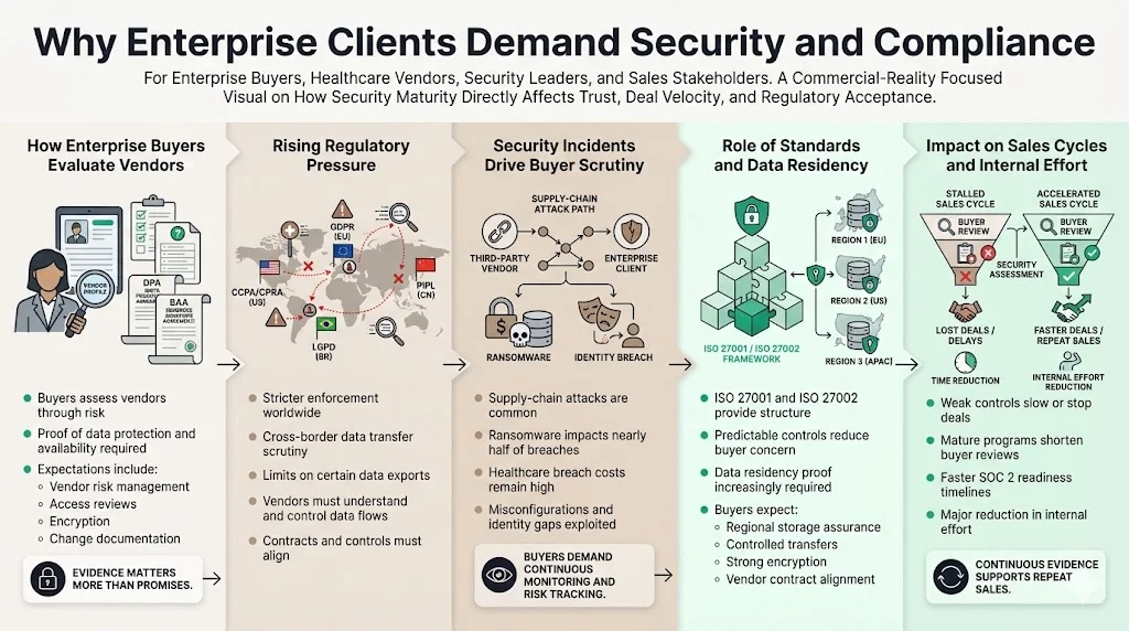 Why Enterprise Clients Demand Security and Compliance
