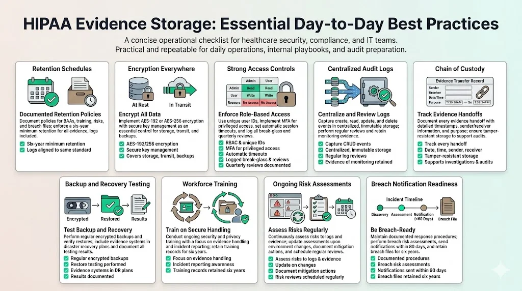 Recap of Essential Best Practices
