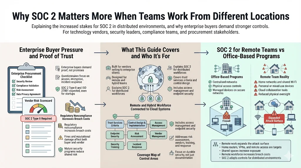 Why Remote Teams Change the SOC 2 Equation
