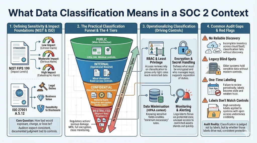 What Data Classification Means in a SOC 2 Context